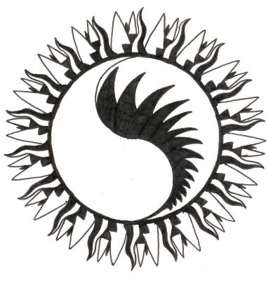 Tribal Sun Free Tattoo